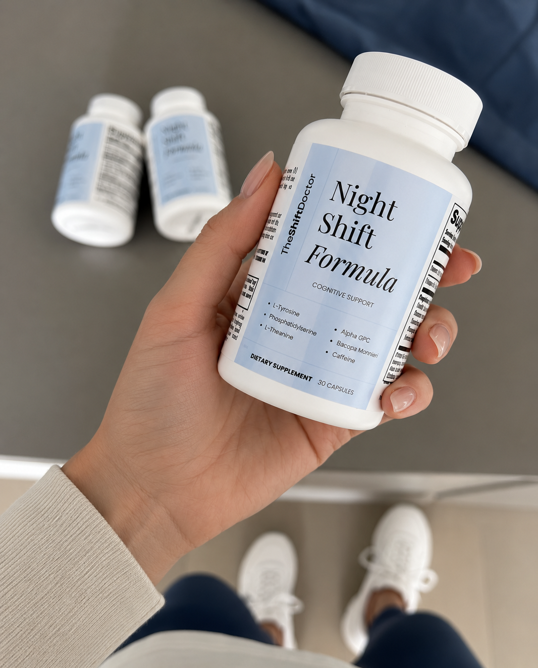 Night Shift Formula supplement bottle